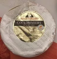 Mängden socker i Coulommiers lait cru