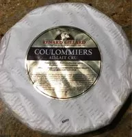 Mängden socker i Coulommiers au lait cru