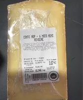 Mängden socker i Comté affiné