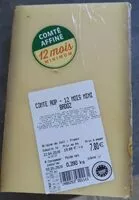 Mängden socker i Comté