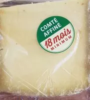 Mängden socker i Comté AOP 18 mois