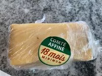 Mängden socker i Comté AOP 18 mois Badoz