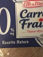 Mängden socker i Carre frais