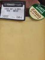 Mängden socker i Comte aop