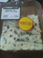 Mängden socker i Roquefort AOP Coulet petit cave