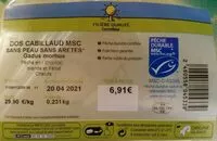 Mängden socker i Dos de cabillaud