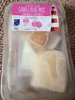 Mängden socker i Dos de cabillaud