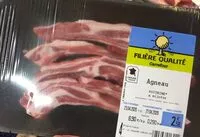 Mängden socker i Agneau