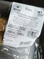 Mängden socker i Chipolatas forestières fabrication maison