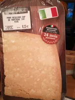 Mängden socker i parmezan regiano