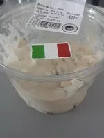 Mängden socker i Gorgonzola aop