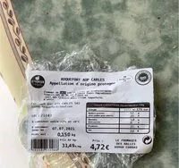 Mängden socker i Roquefort AOP Carles