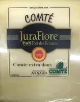 Mängden socker i Comté extra doux