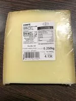 Mängden socker i Comté