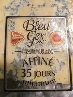 Mängden socker i Bleu de gex du haut jura