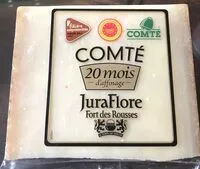 Mängden socker i Comté 20 mois d'affinage