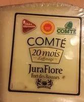 Mängden socker i Comté 20 mois