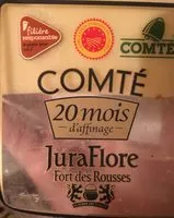 Mängden socker i Comté 20 mois d’affinage