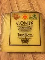 Mängden socker i Comté 20 mois