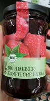 Mängden socker i Himbeere konfitüre