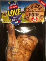 Mängden socker i Cuisse de Poulet fermier rotie label rouge