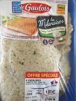 Mängden socker i 4 escalopes Milanaises