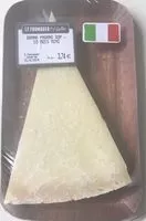 Mängden socker i Grana padano dop