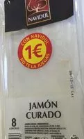 Mängden socker i Jamón curado