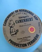 Mängden socker i Camembert de Normandie aop