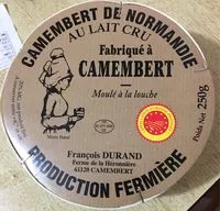 Mängden socker i Camembert