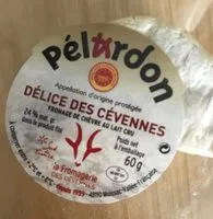 Mängden socker i Pélardon délice des Cévennes - Fromage de chèvre au lait cru