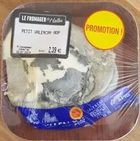 Mängden socker i Petit Valencay AOP