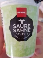 Mängden socker i Penny Saure Sahne