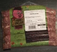 Mängden socker i Chipolatas ferme de l'enclave