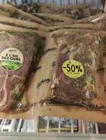 Mängden socker i Pavé échine ail des ours