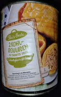 Mängden socker i 2 Kohlrouladen in pikanter Sauce