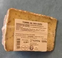 Mängden socker i Tomme ail des ours