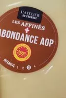 Mängden socker i Abondance