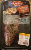 Mängden socker i Filet mignon de dinde aux marrons