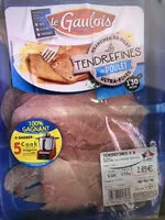 Mängden socker i Les tendres fines de poulet