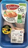 Mängden socker i Cuisse de poulet