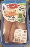 Mängden socker i Filet de poulet