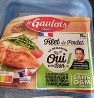 Mängden socker i Filet de poulet