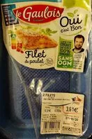 Mängden socker i Filet de poulet