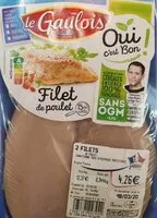 Mängden socker i Filet de poulet