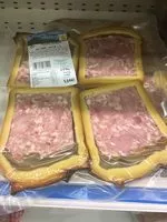 Mängden socker i Pâté en croûte