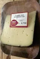 Mängden socker i Tomme des Pyrénées IGP