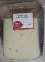 Mängden socker i Tomme des pyrenees
