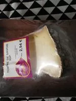 Mängden socker i Tomme de Savoie igp