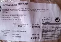 Mängden socker i Bleu de Bresse grand frais